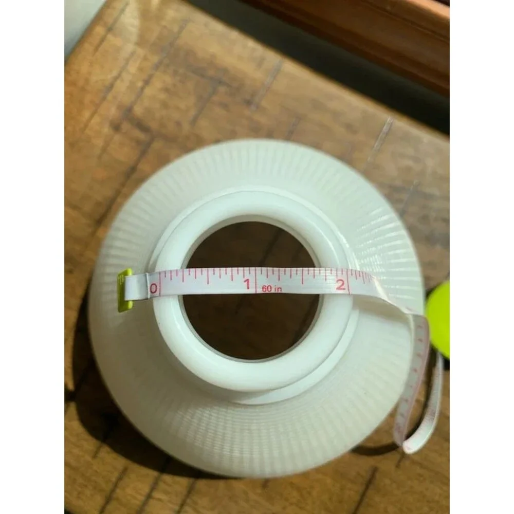 Corning Milk Glass Torchiere Lampshade No. 82012 Size 6.5”